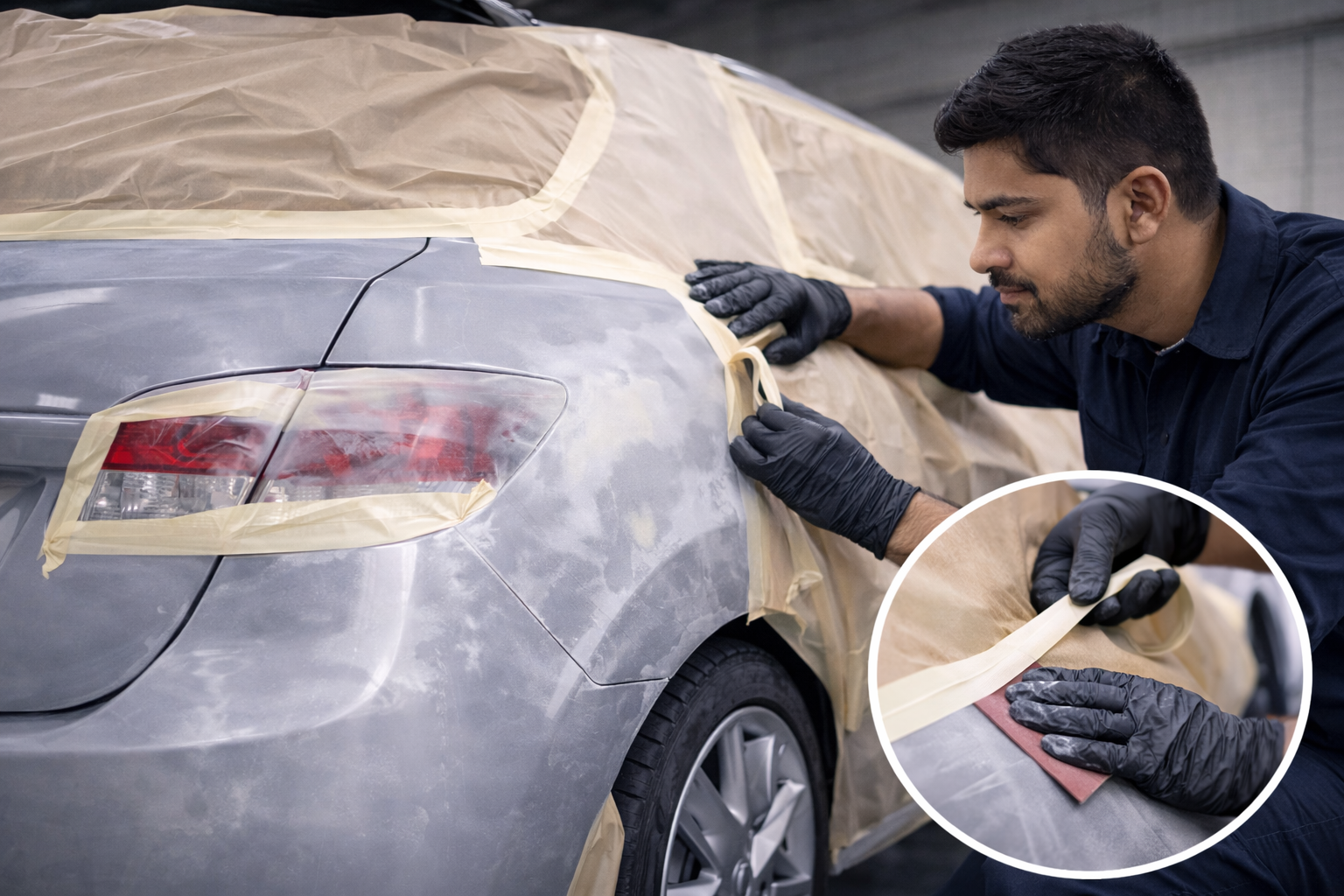 denting and painting in kolkata c3 car care center