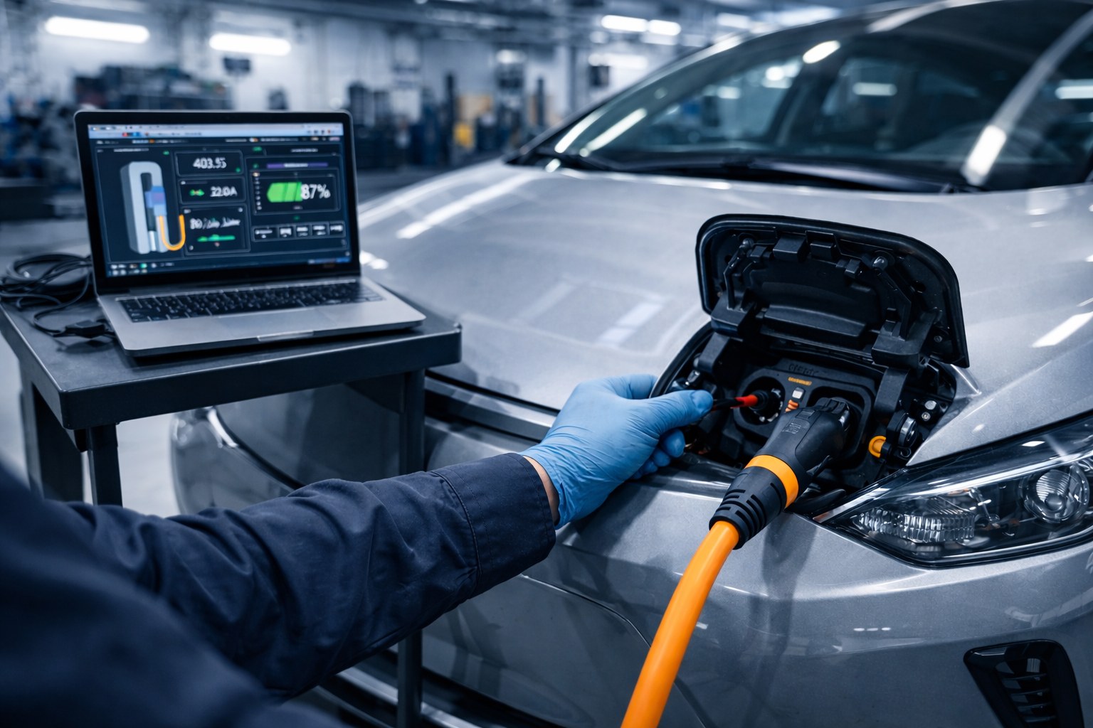 EV Charging System & Port Inspection