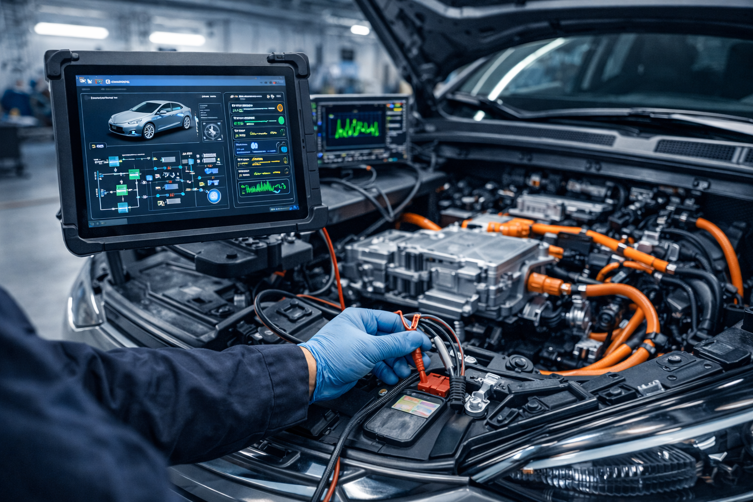 EV Sensors & Electronic Modules Diagnosis