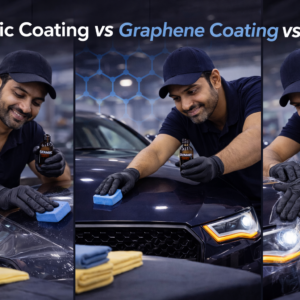 ceramic coating vs graphene coatin vs ppf in kolkata