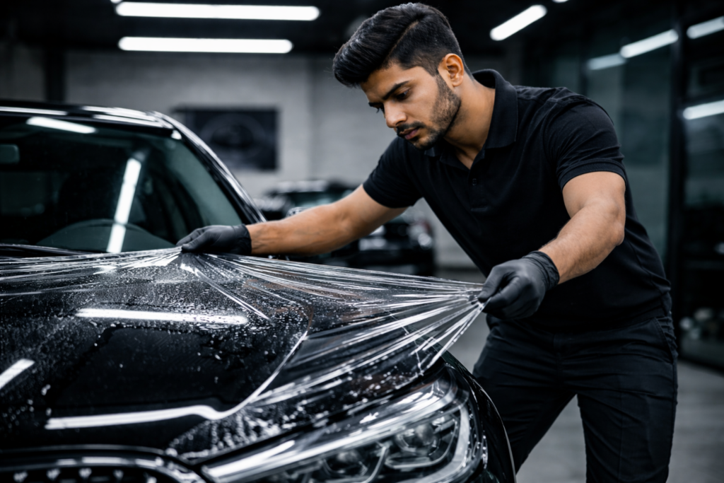 paint protection film kolkata c3 car care center