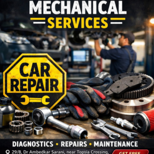 Car Mechanical Services in Kolkata at c3 car care centyer near topsia, tangra, ruby, kasba, bullygange, bidhannagar, parkstreet,